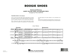 Boogie Shoes von Richard Finch (Download) 