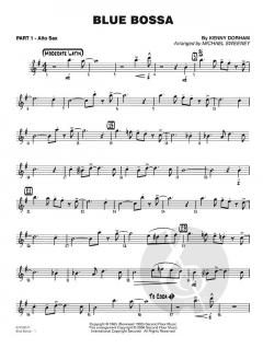 Blue Bossa von Kenny Dorham 