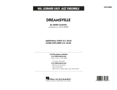 Dreamsville von Henry Mancini (Download) 