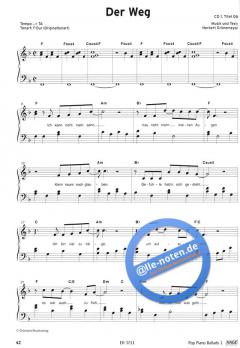 Die 40 besten Pop Piano Ballads für Klavier - leicht bis mittelschwer arrangiert im Alle Noten Shop kaufen