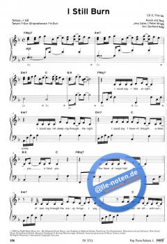 Die 40 besten Pop Piano Ballads für Klavier - leicht bis mittelschwer arrangiert im Alle Noten Shop kaufen