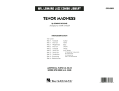 Tenor Madness von Sonny Rollins (Download) 