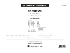 St. Thomas von Sonny Rollins (Download) 