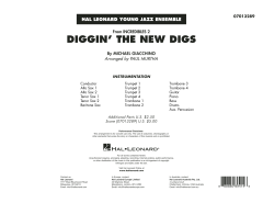 Diggin' the New Digs von Michael Giacchino (Download) 