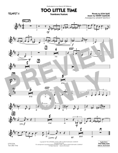 Too Little Time von Bill Watrous (Download) 