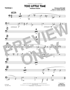 Too Little Time von Bill Watrous (Download) 