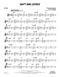 Isn't She Lovely von Stevie Wonder (Download) 