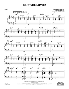 Isn't She Lovely von Stevie Wonder (Download) 