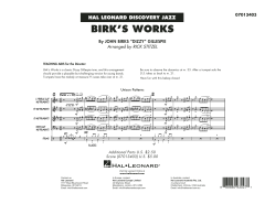 Birk's Works von Dizzy Gillespie (Download) 