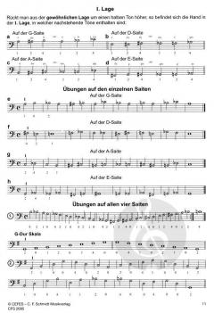 Kontrabass-Schule Heft 1 von Franz Simandl im Alle Noten Shop kaufen