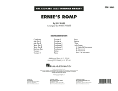 Ernie's Romp von Bill Sears (Download) 