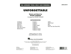 Unforgettable von Irving Gordon (Download) 