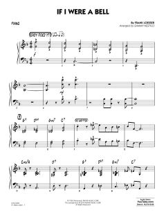 If I Were a Bell von Frank Loesser (Download) 