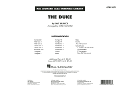 The Duke von Dave Brubeck (Download) 