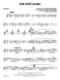 One Note Samba von Antonio Carlos Jobim (Download) 
