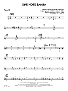 One Note Samba von Antonio Carlos Jobim (Download) 