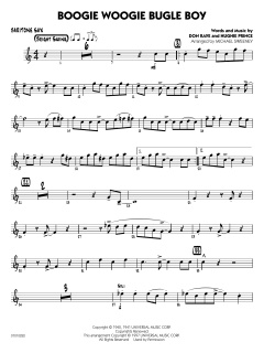 Boogie Woogie Bugle Boy von Don Raye (Download) 