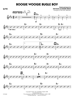 Boogie Woogie Bugle Boy von Don Raye (Download) 