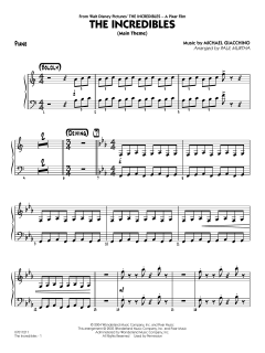 The Incredibles von Michael Giacchino (Download) 