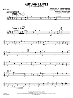 Autumn Leaves von Joseph Kosma (Download) 