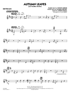 Autumn Leaves von Joseph Kosma (Download) 