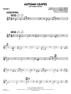 Autumn Leaves von Joseph Kosma (Download) 