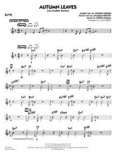 Autumn Leaves von Joseph Kosma (Download) 