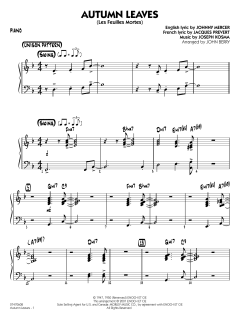 Autumn Leaves von Joseph Kosma (Download) 