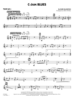 C Jam Blues von Duke Ellington (Download) 