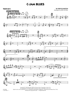 C Jam Blues von Duke Ellington (Download) 
