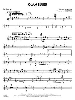C Jam Blues von Duke Ellington (Download) 