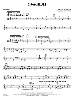 C Jam Blues von Duke Ellington (Download) 