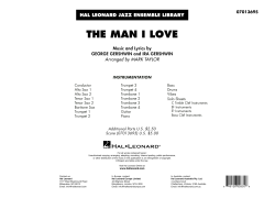 The Man I Love von George Gershwin (Download) 