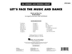 Let's Face The Music And Dance von Irving Berlin (Download) 
