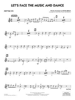 Let's Face The Music And Dance von Irving Berlin (Download) 