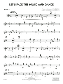 Let's Face The Music And Dance von Irving Berlin (Download) 
