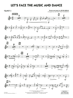 Let's Face The Music And Dance von Irving Berlin (Download) 