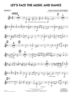 Let's Face The Music And Dance von Irving Berlin (Download) 