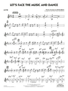 Let's Face The Music And Dance von Irving Berlin (Download) 