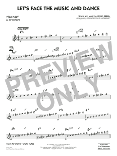 Let's Face The Music And Dance von Irving Berlin (Download) 