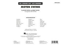 Moten Swing von Buster Moten (Download) 