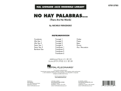 No Hay Palabras … von Michele Fernández (Download) 