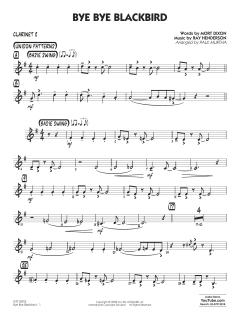 Bye Bye Blackbird von Mort Dixon (Download) 