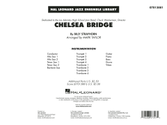 Chelsea Bridge von The The Taylor Fidyk Big Band (Download) 
