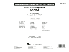 Tank! von Yoko Kanno (Download) 
