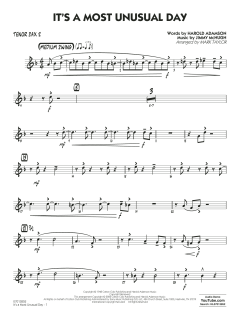 It's a Most Unusual Day von Jimmy McHugh (Download) 