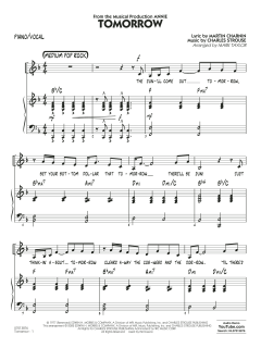 Tomorrow von Charles Strouse (Download) 
