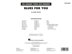 Blues for You von Mark Taylor (Download) 