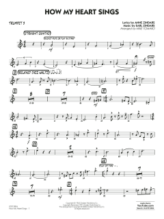 How My Heart Sings von Earl Zindars (Download) 