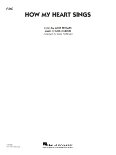 How My Heart Sings von Earl Zindars (Download) 